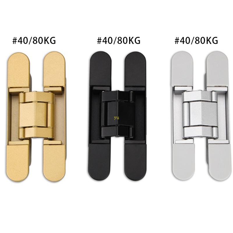 yu Hidden Door Hinges Invisible Hinges Concealed Hinges Zinc Alloy 180