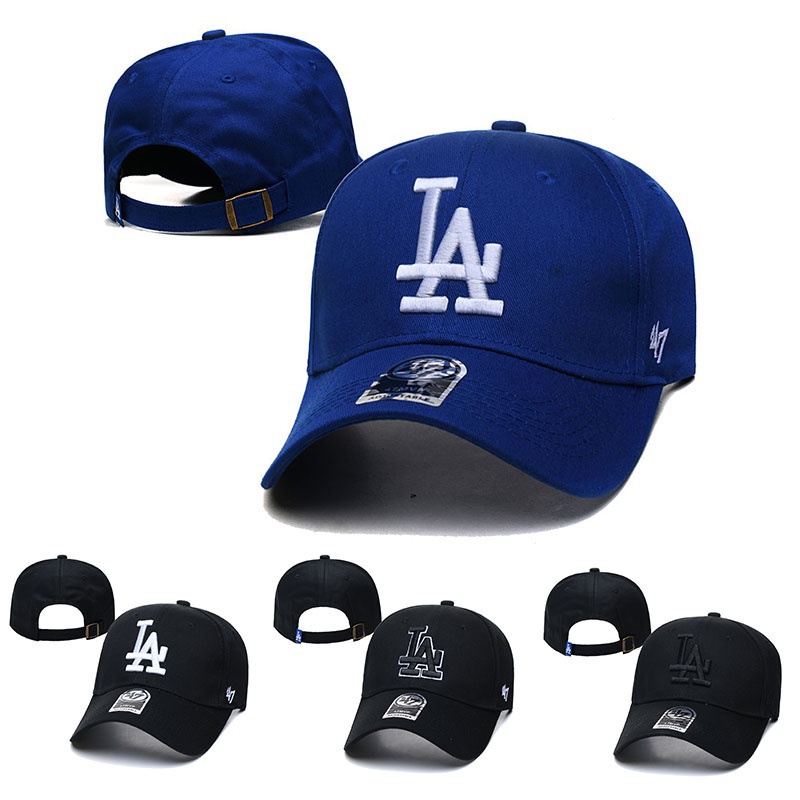 LA Dodgers Baseball Cap 47MVP Adjustable Hats for Men Women Outdoor Sun ...