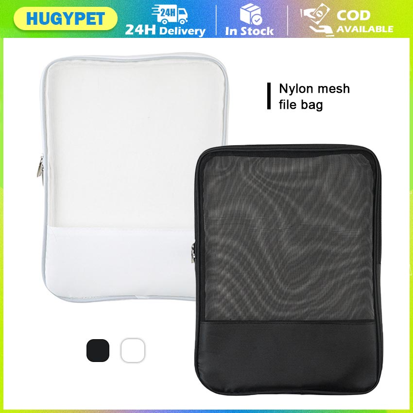 A4 File Storage Bag Transparent Double Seal Folder Documents Organizer ...