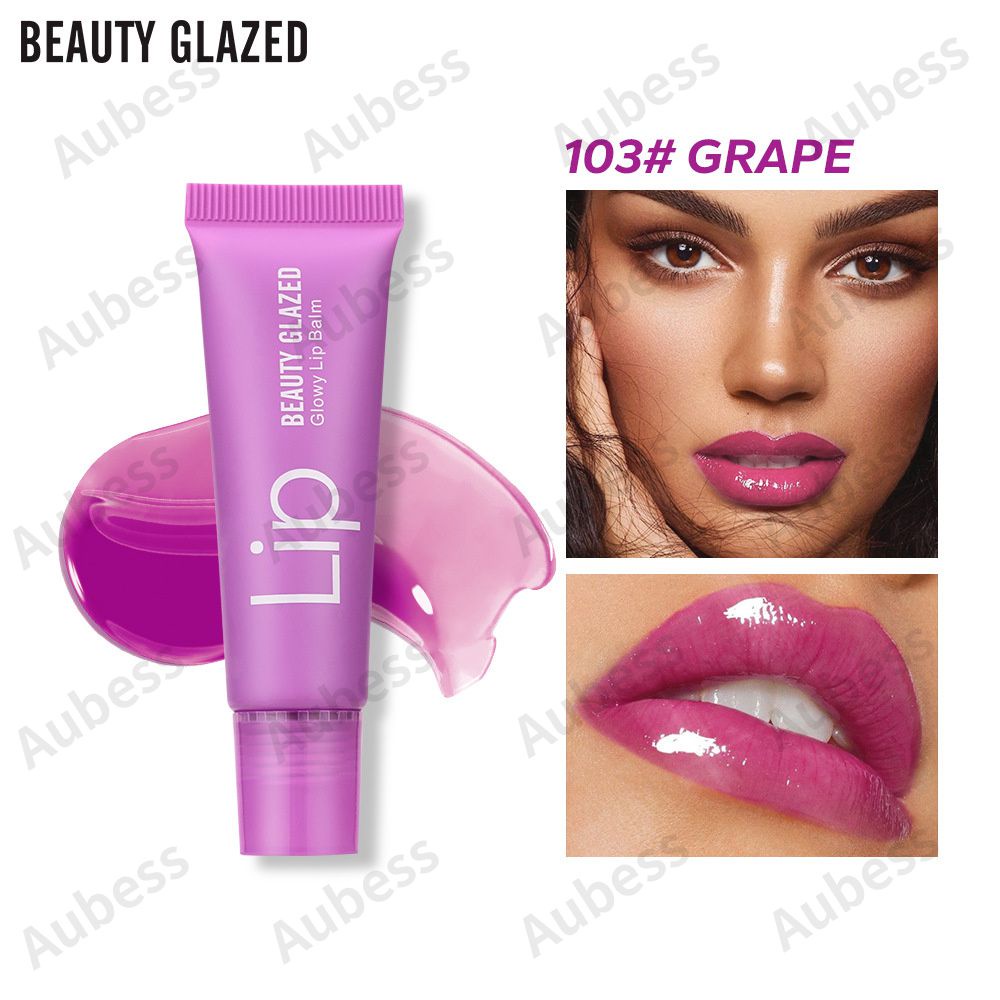Beauty Glazed Nosticky Lip Gloss Lip Balm Hydrating Lip Gel, Fruit