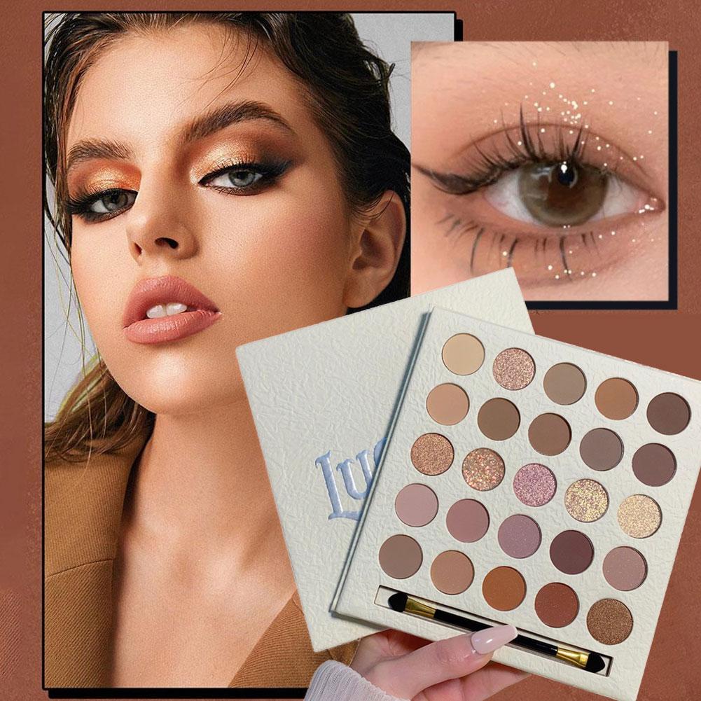 MUGE LEEN Creamy Wizard Eyeshadow Palette Milk Tea Earth Color