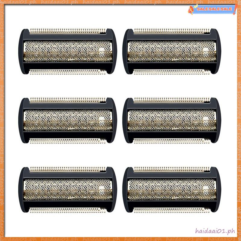 [Q H B W] 6X Trimmer Shaver Head Foil Replacement for Philips Norelco