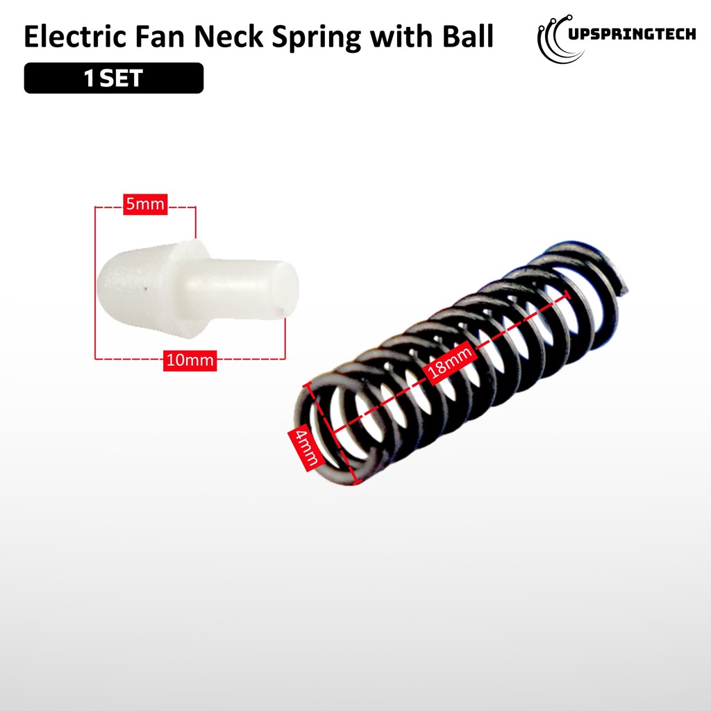 Electric Fan Neck Spring with Ball (1 Set) | Shopee Philippines