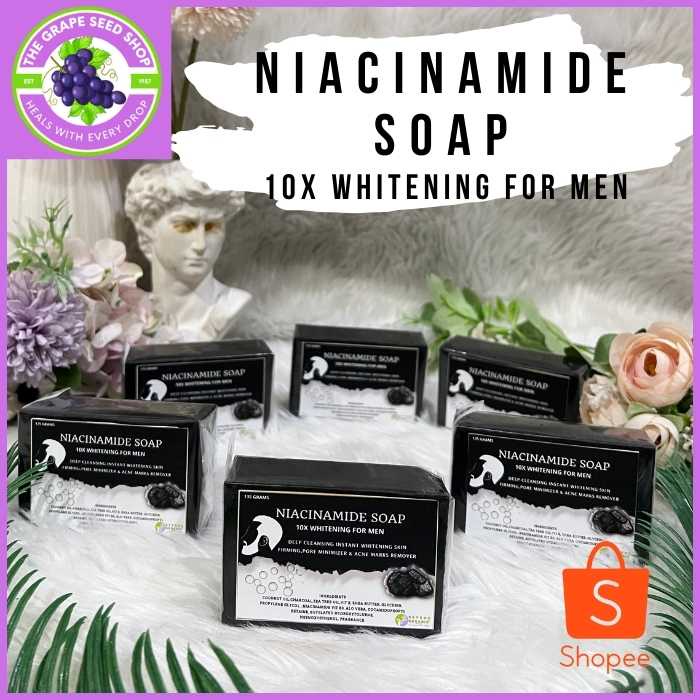 NIACINAMIDE SOAP ( achieve brighter, clearer, and healthierlooking