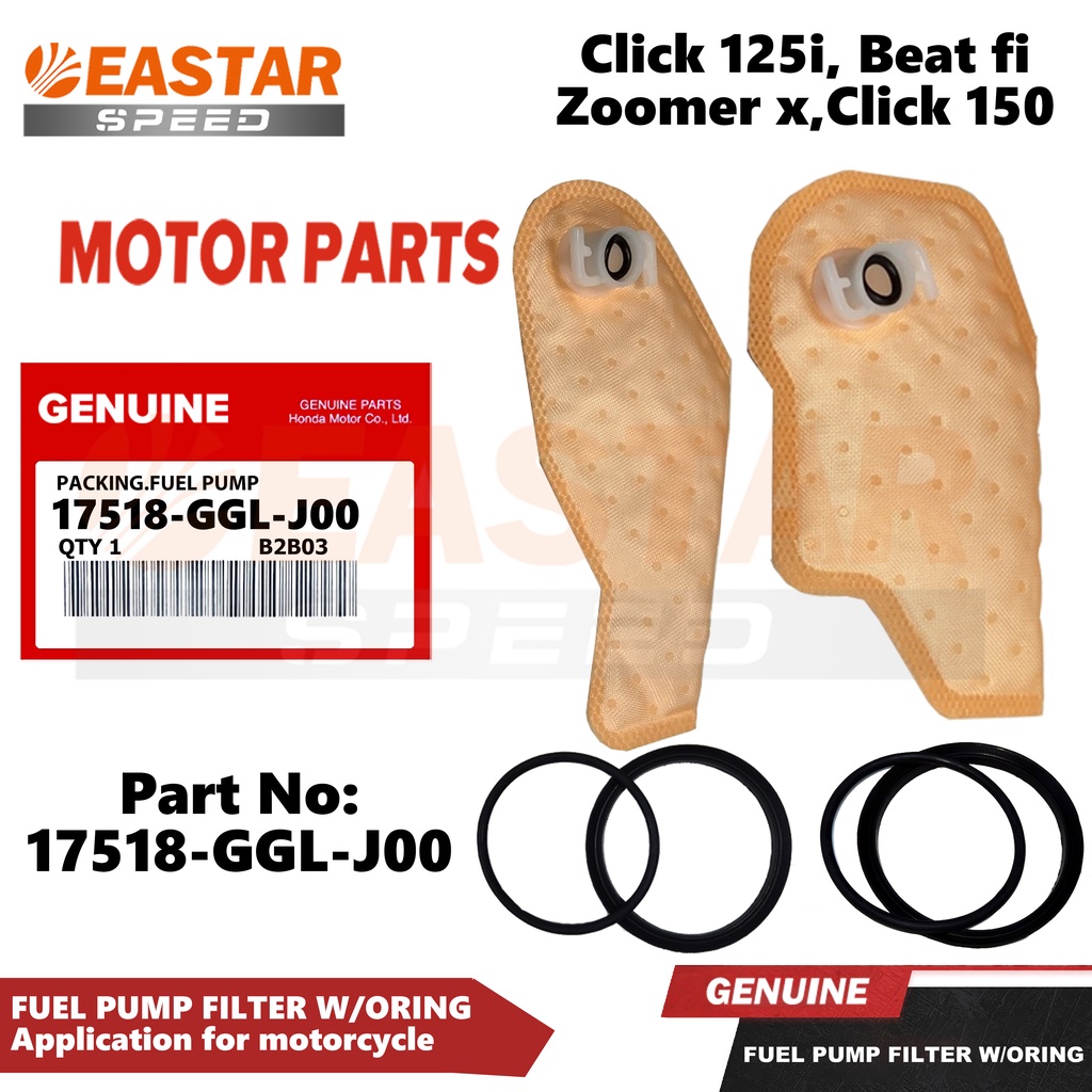 Fuel Pump Filter W/ Oring Set Click 125i / Beat Fi / Zoomer X / Click ...