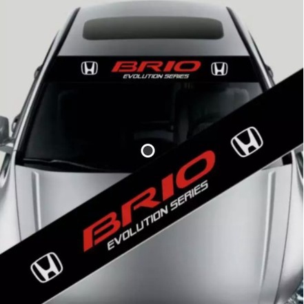 Brio evolution series Front Glass cutting Sticker 130x20 cm | Shopee ...