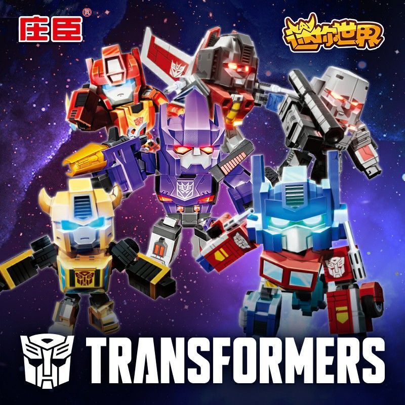 Mini World Transformers toy Optimus Prime bumblebee Autobots boys hand ...