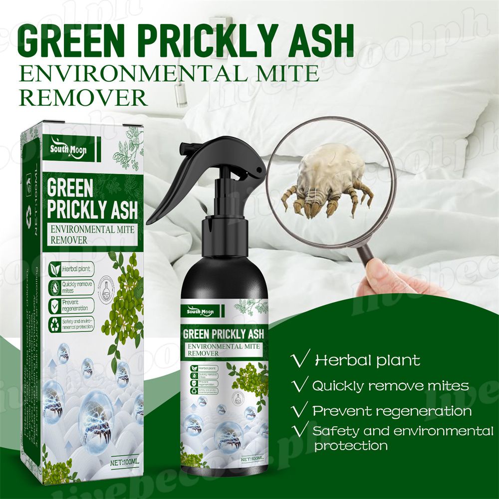 100ml Mite Spray Bed Bug Killer Dust Mite Remove Spray Natural Remove