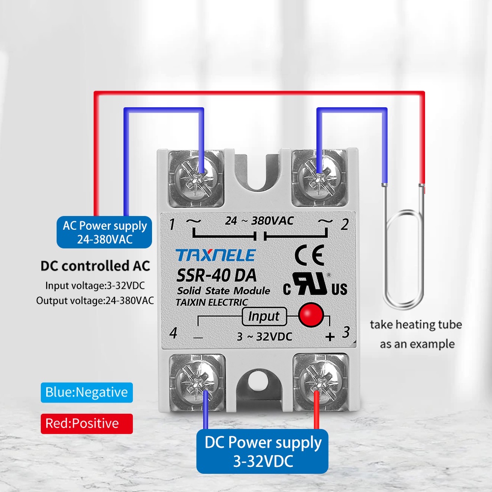 Single Phase Solid State Relay Ssr Da Ssr Da Ssr Da Dc To Ac