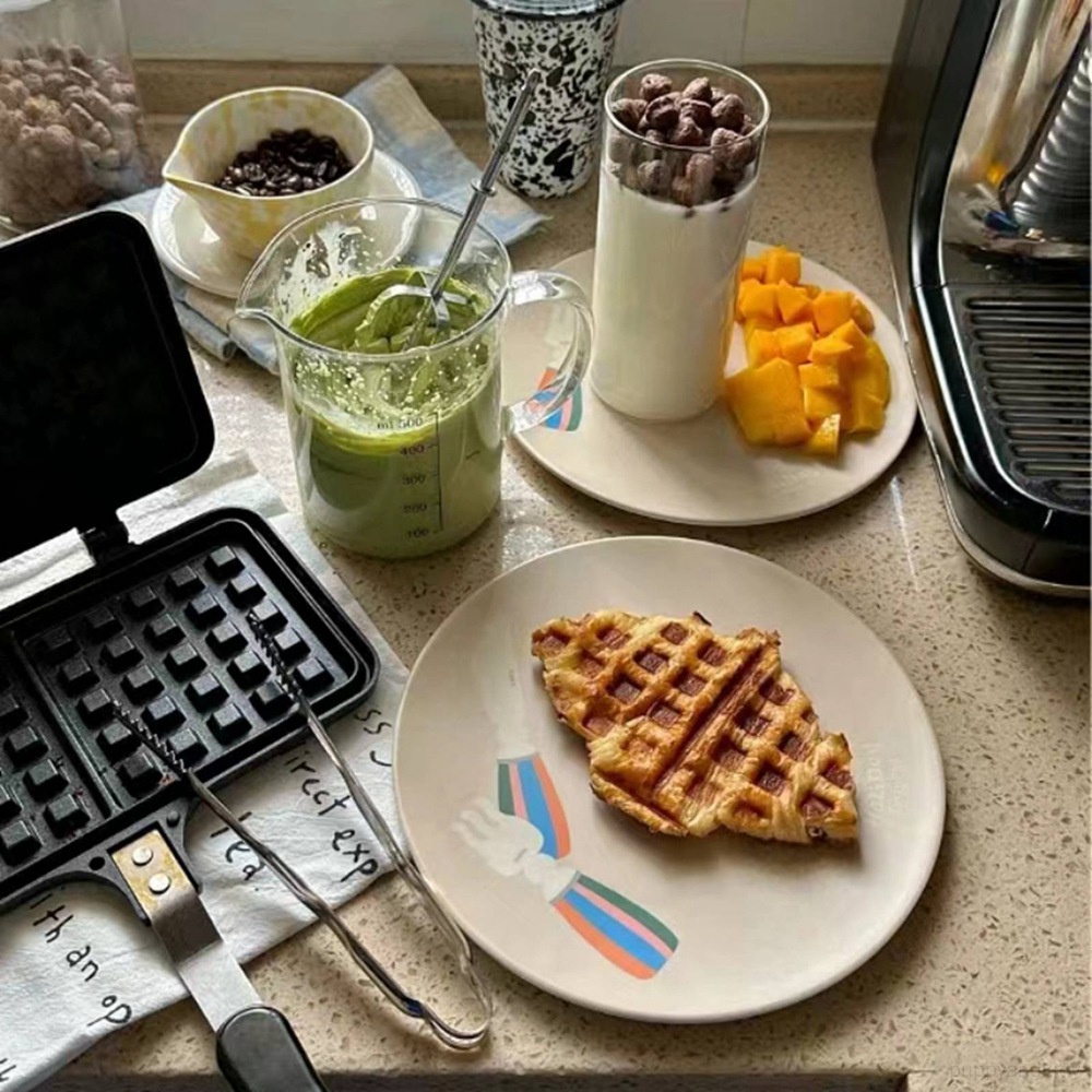 Reusable Kids Plates Bamboo dinnerware sets For Home Outdoor Plastic