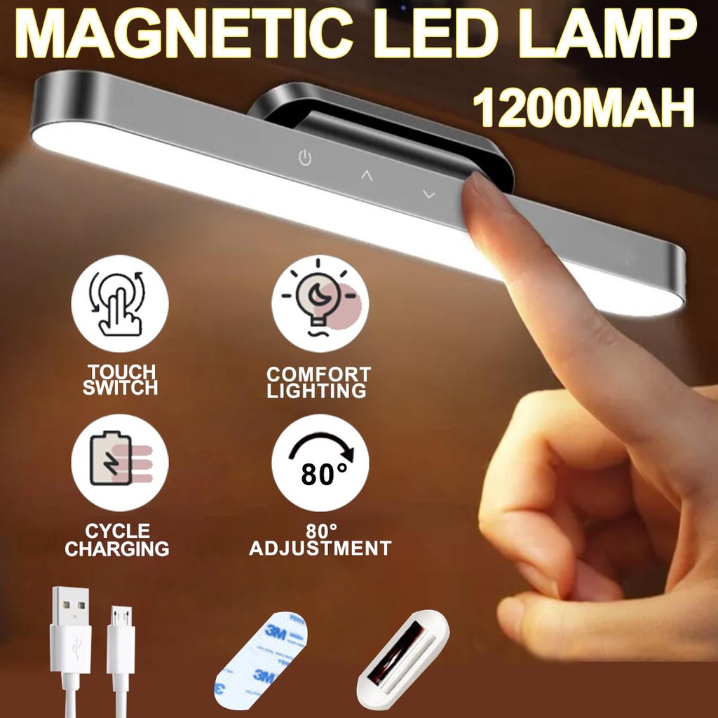 Baseus Desk Lamp Led Study Lamp Cabinet Light Magnetic Hanging Table ...