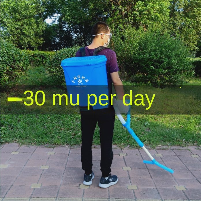 Agricultural corn fertilizer spreader multifunctional manual fertilizer