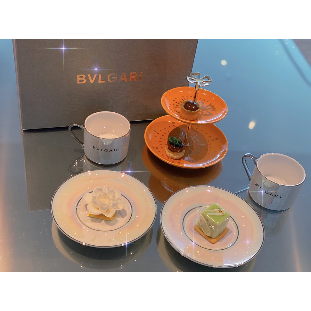 Bvl*gari Afternoon Tea Tableware Gift Box Hotel High-End Simple ...