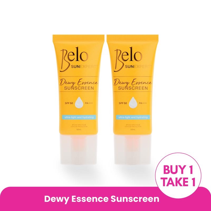 Belo SunExpert Dewy Essence Sunscreen SPF50 50mL Buy 1 Take 1 | Shopee ...