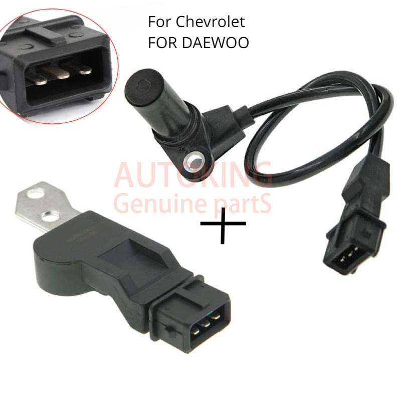 2PS Camshaft+Crankshaft Position Sensors Fits for Chevrolet Aveo Cruze
