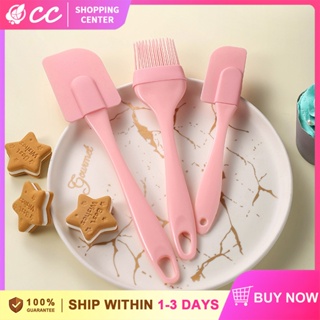 Silicone Heat Resistant Non-stick Spatula Flexible Rubber Scraper Kitchen  Tool 21cm x 4.1cm