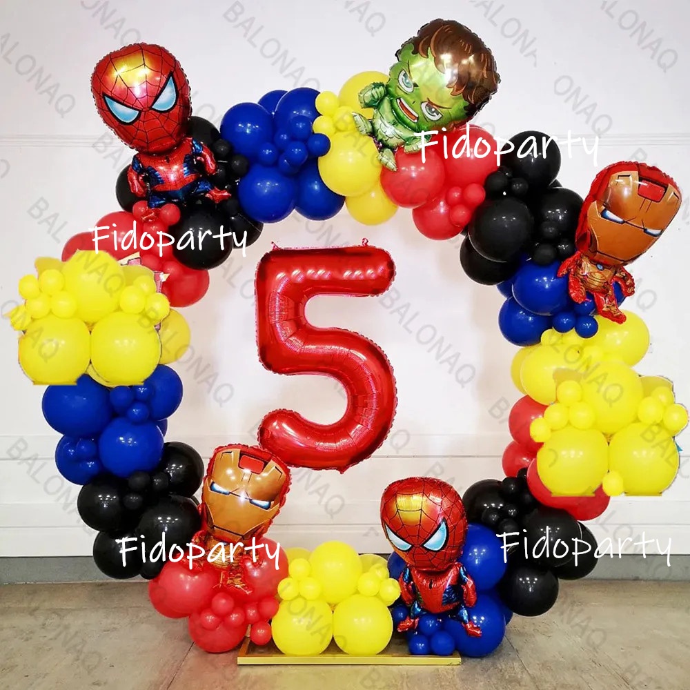 3D Foil Balloons - Batman, Spider-Man, Iron Man For Kids Birthday Party Decor 2 thumbnail image