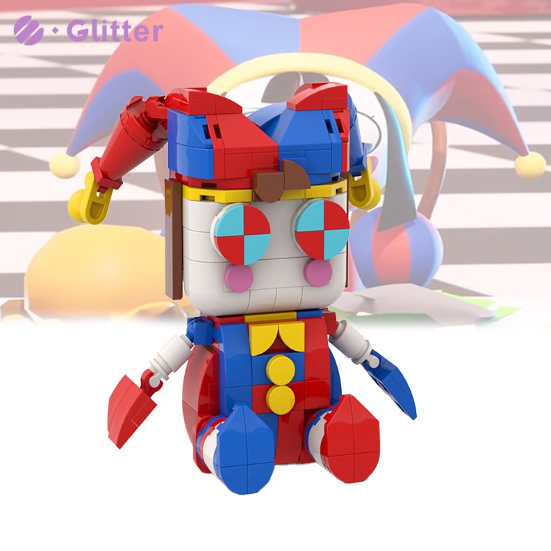 Anime The Amazing Digital Circus Building Blocks for Kids Girls Boy ...