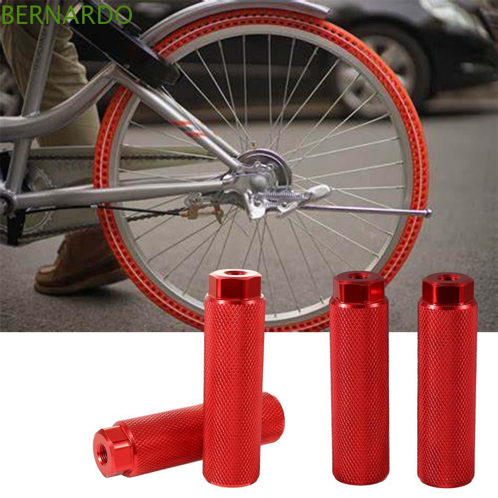 BERNARDO1 Bicycle Accessories Bike Lead Foot Aluminum Alloy Bicycle Axle Pedal Bike Pegs Cycling Stunt Pegs BMX Pegs 3 8 inch Axles Anti Skid Rear Pegs Bike Foot Pegs Multicolor Shopee Philippines