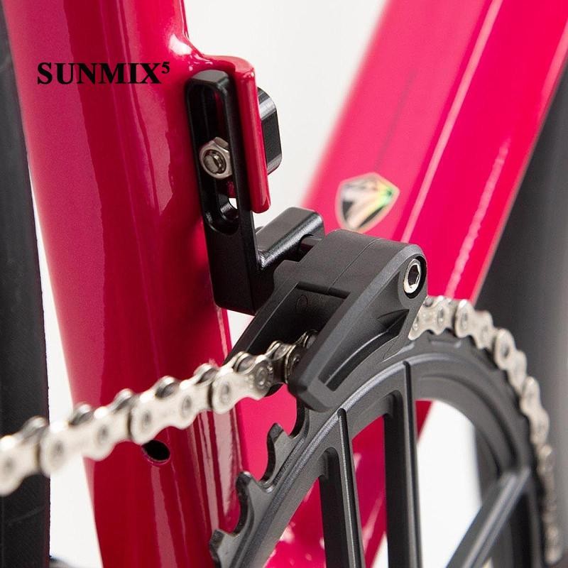 [ Bike Chain Guide Aluminium Alloy Anti Chain Drop Bash Guard Chain ...