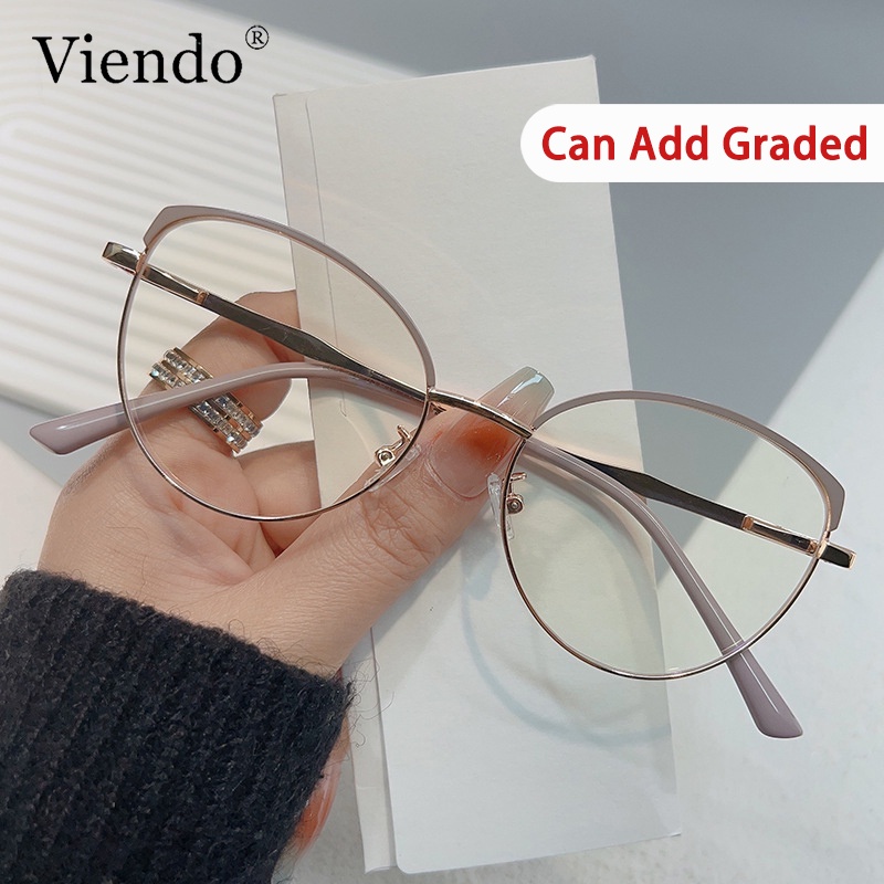 Viendo Graded Glasses Photochromic Anti Radiation Eye Glasses For Women Men New Arrival Fashion 2800