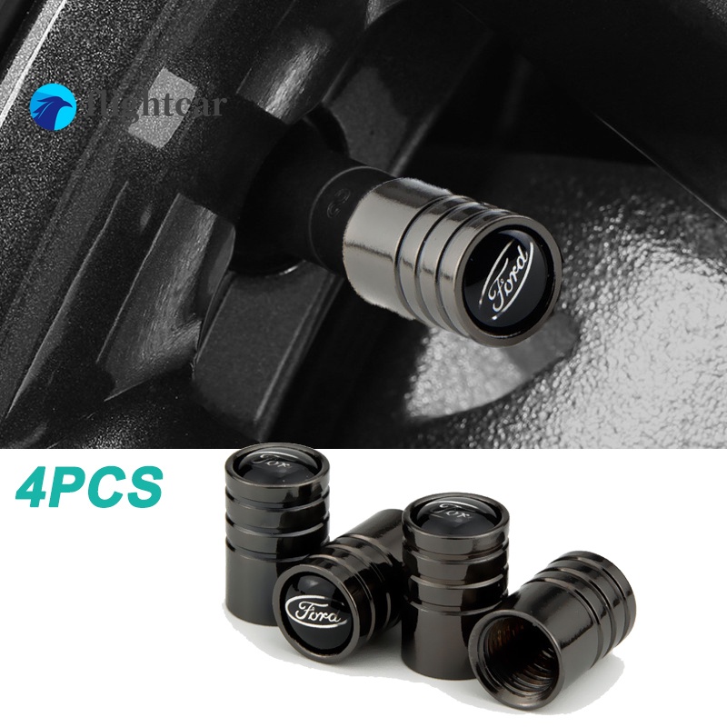 flightcar 4PCS/Set Metal Universal Anti-rust Car Wheel Tyre Tire Valve ...