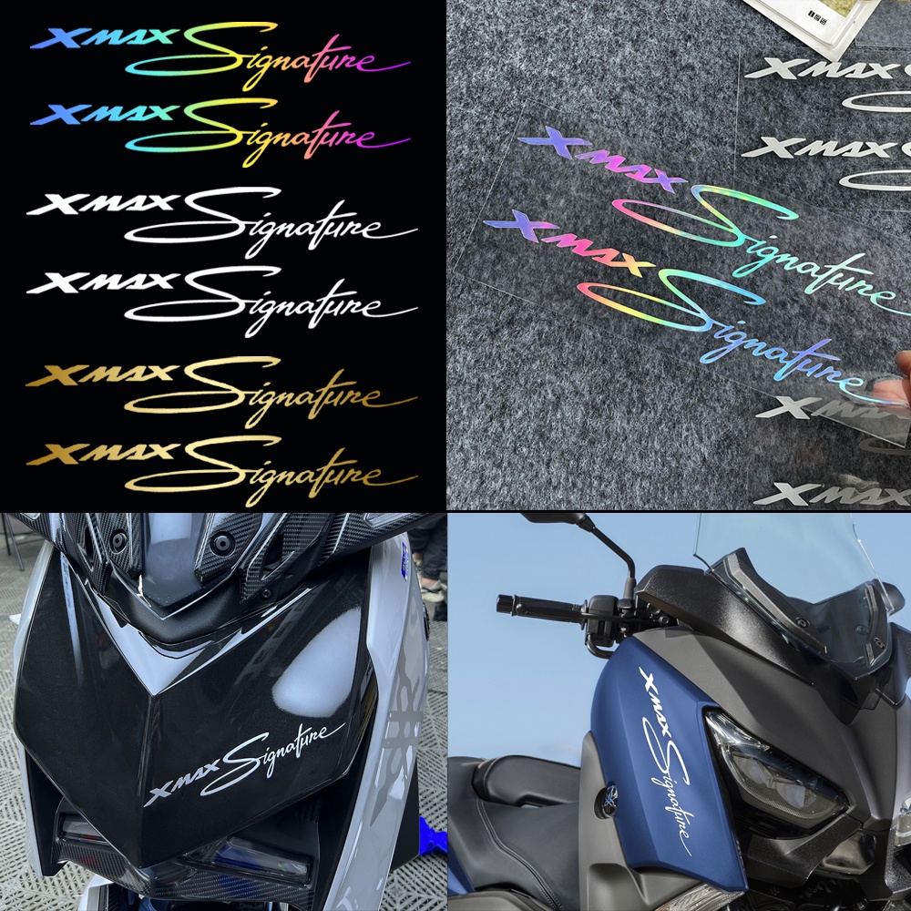 Yamaha XMAX Logo Emble Stickers Motorcycle Body Scooter Waterproof ...