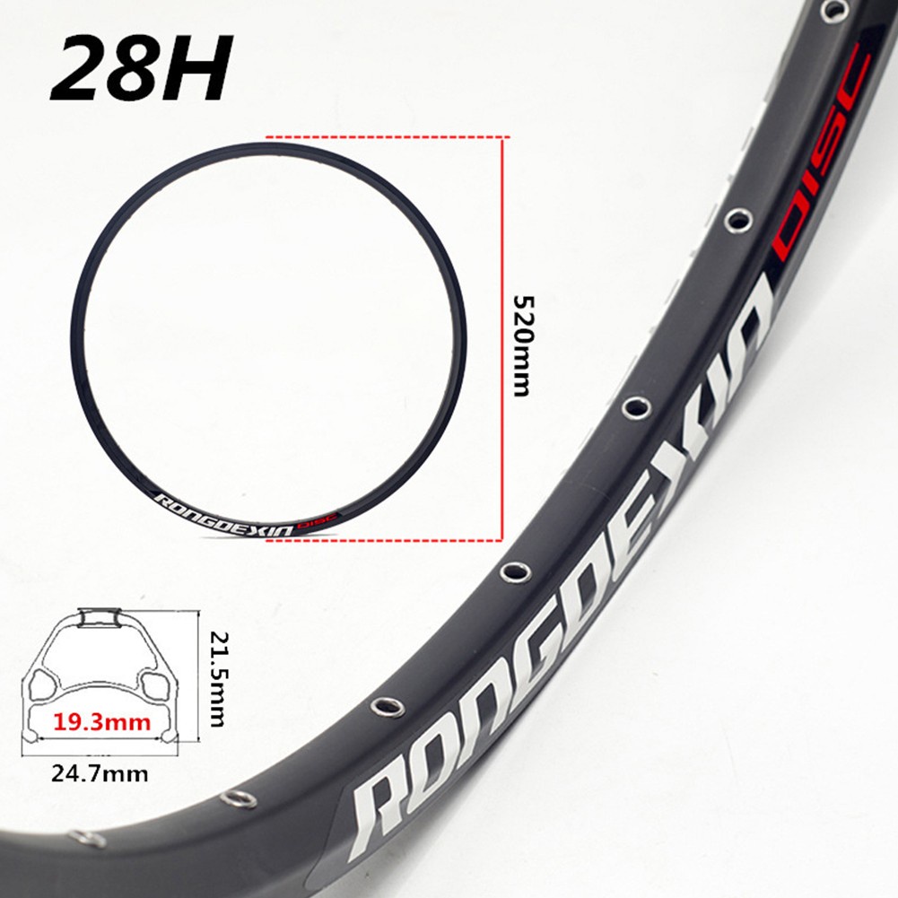 Twilight 24 inch mountain bike wheel rim 24 28 32 36 hole double disc wheel rim Shopee Philippines