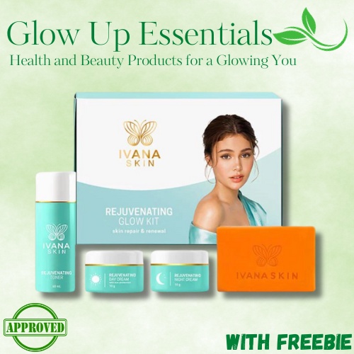 Ivana Skin Rejuvenating Glow Kit By Ivana Alawi Glow Toner Day Nught