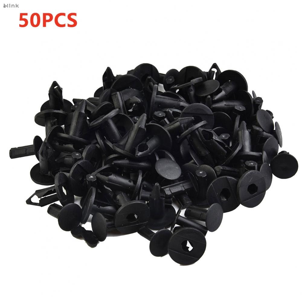 50Pcs 8mm ATV UTV Car Shield Push Pin Rivet Retainer Clip for Panel ...