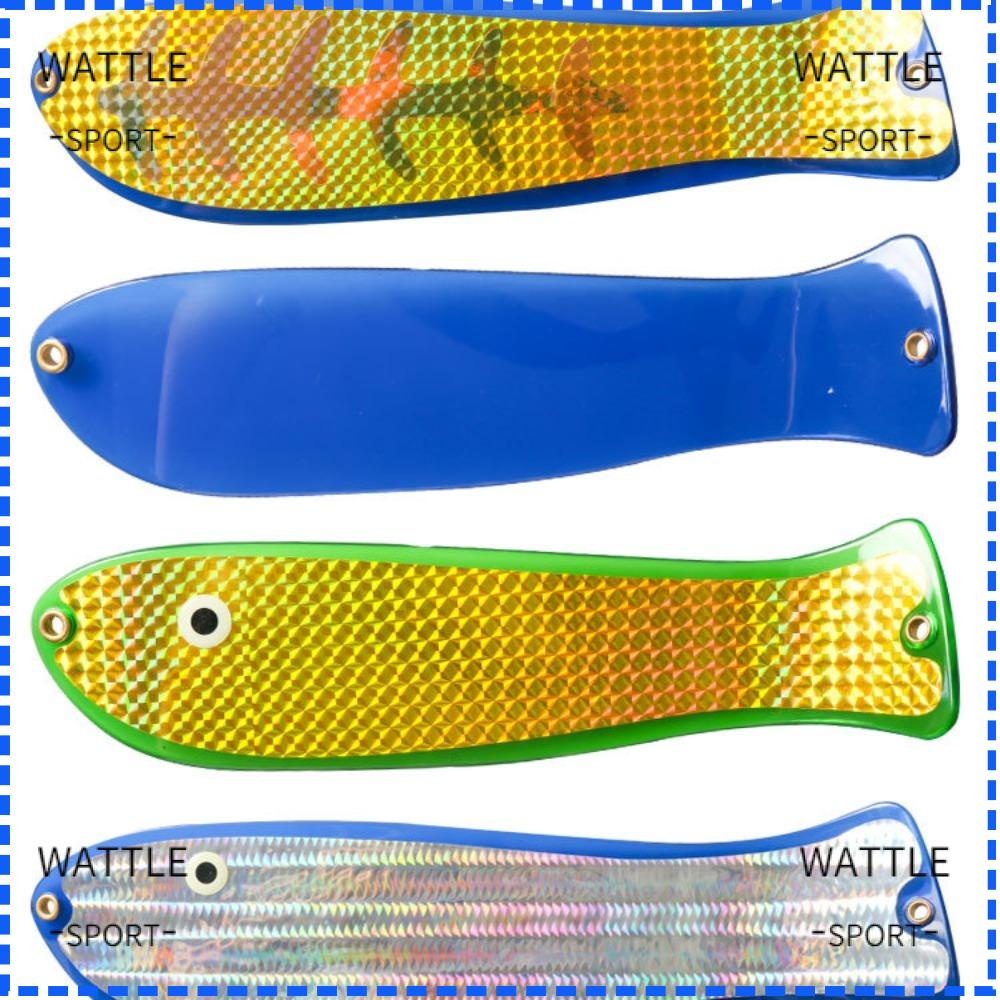 WATTLE fishing Flasher trolling lure, Adjustable Weight Deep Fishing