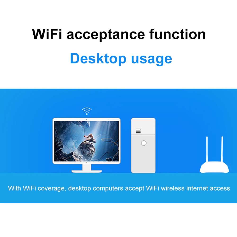 2.4GHz Mini USB WiFi Adapter Free Drive USB Ethernet WiFi Dongle ...