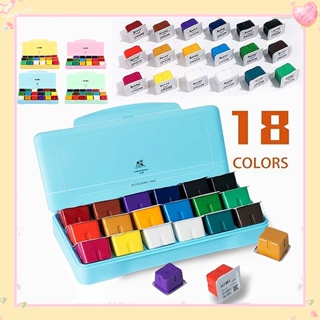 Professional Acrylic Paint Set 24 Colors X, Unique Jelly Cup