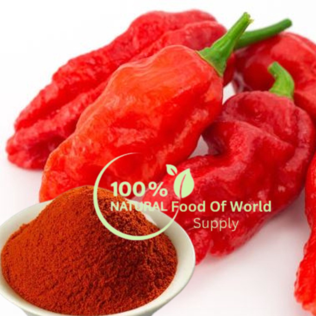 Ghost pepper powder 50g - 250g USA ghost chili 魔鬼辣椒 | Shopee Philippines