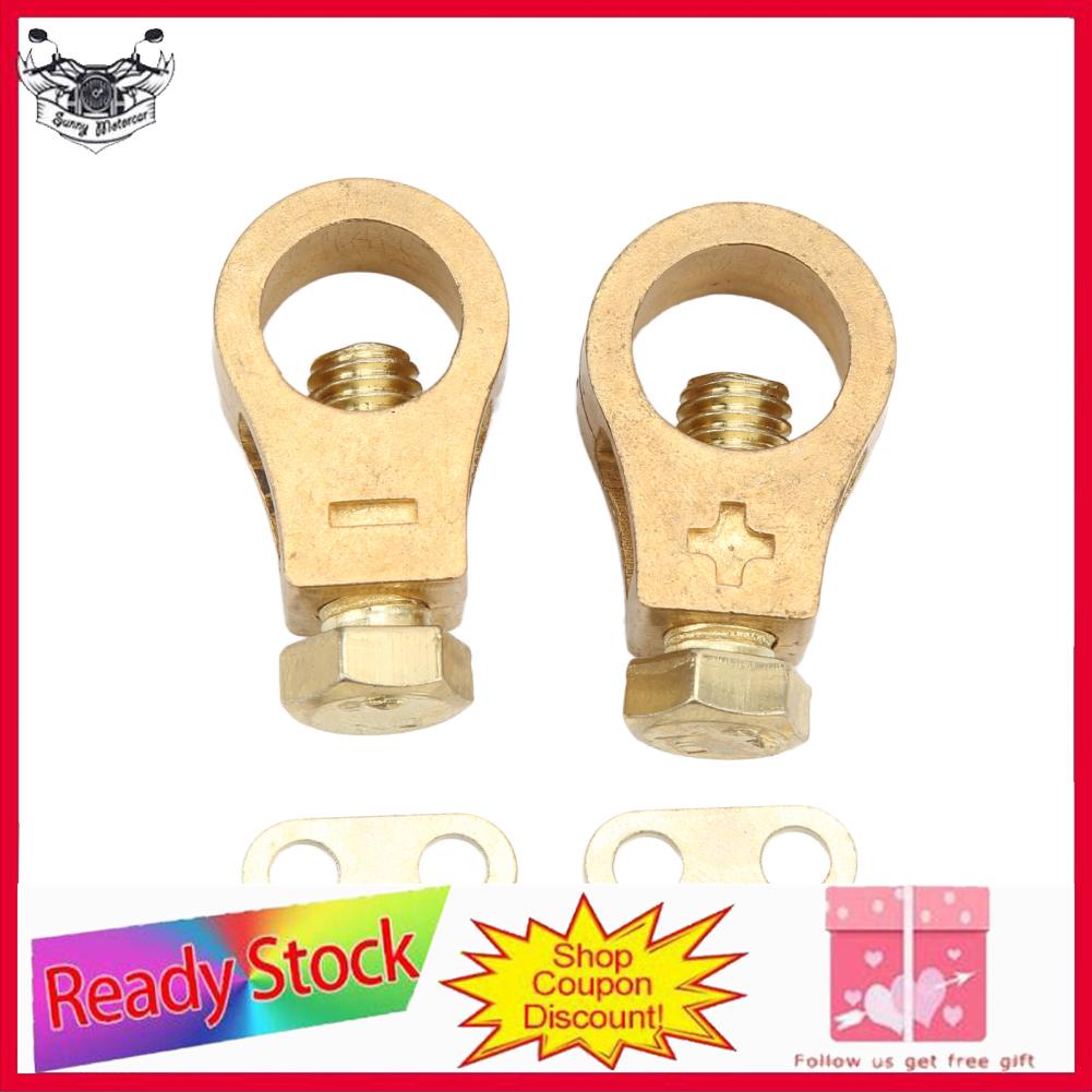 Sunnyhousess Terminal Connector Universal Positive Negative Clamp for