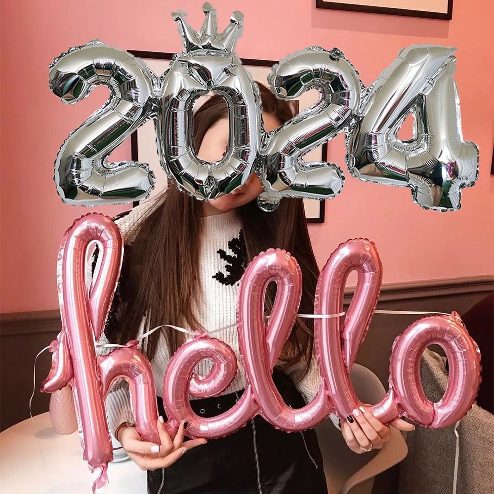 Gold Silver Hello 2024 Crown Digit Balloon Happy New Year Party Decor   Sg 11134201 7rbne Lo96olgcurgq66