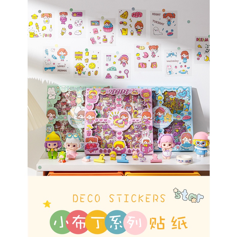 100PCS Cute Guka Stickers Kawaii Cartoon Stickers Children's Notebook ...