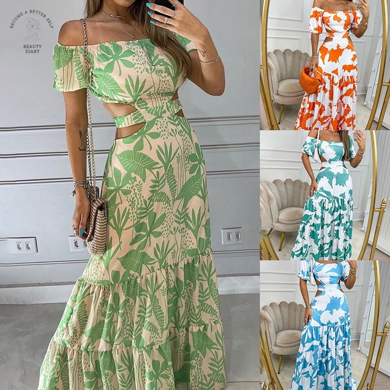off shoulder bohemian dress philippines Elegant Floral Pearl Chiffon Cold off shouldered for Summer Hawaiian  Bohemian rhapsody Casual Dress Long A-Line Chiffon Dress Free Size Chiffon Off  Shoulder Dress - Lazada