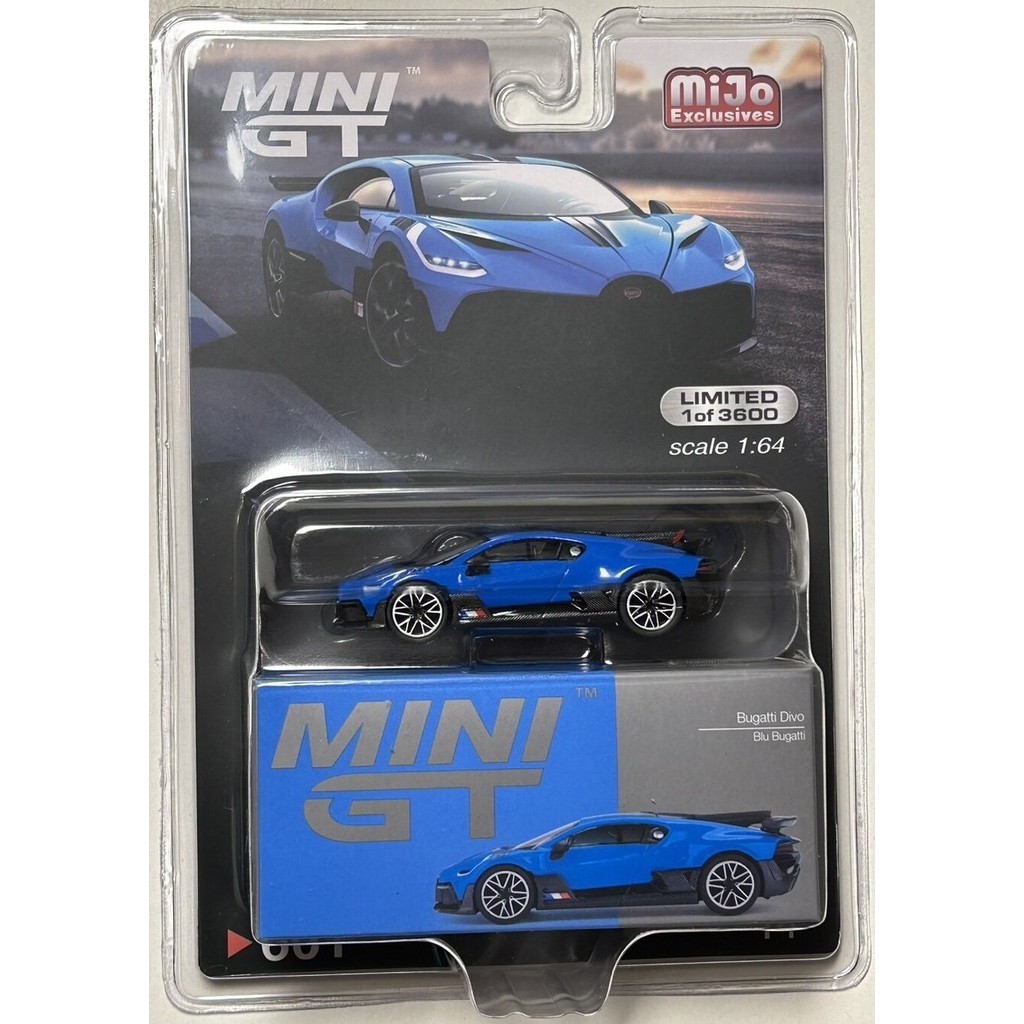 Bugatti divo diecast clearance model