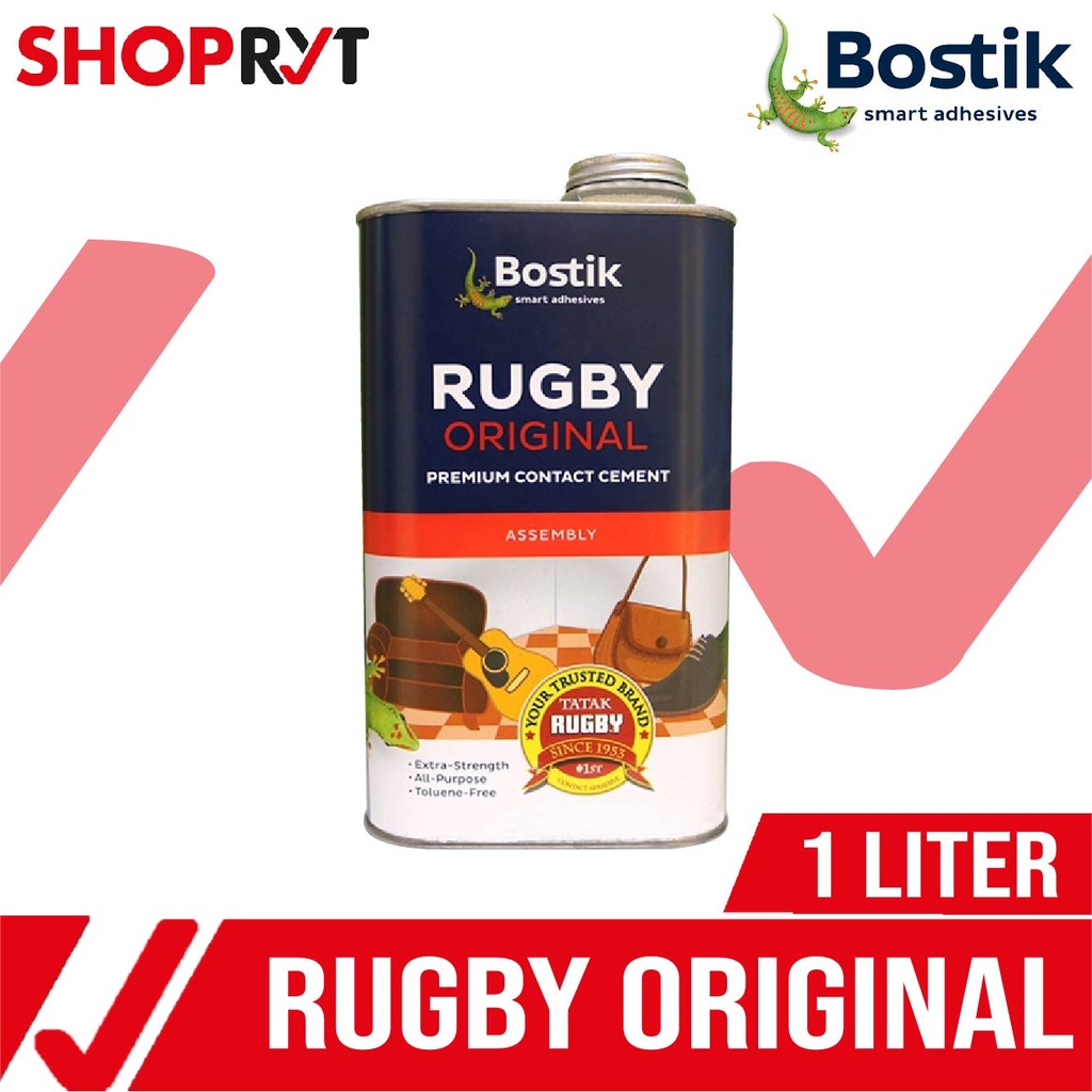 BOSTIK Rugby Original 1 Liter - Bonding of rubber, leather, rubber foam ...