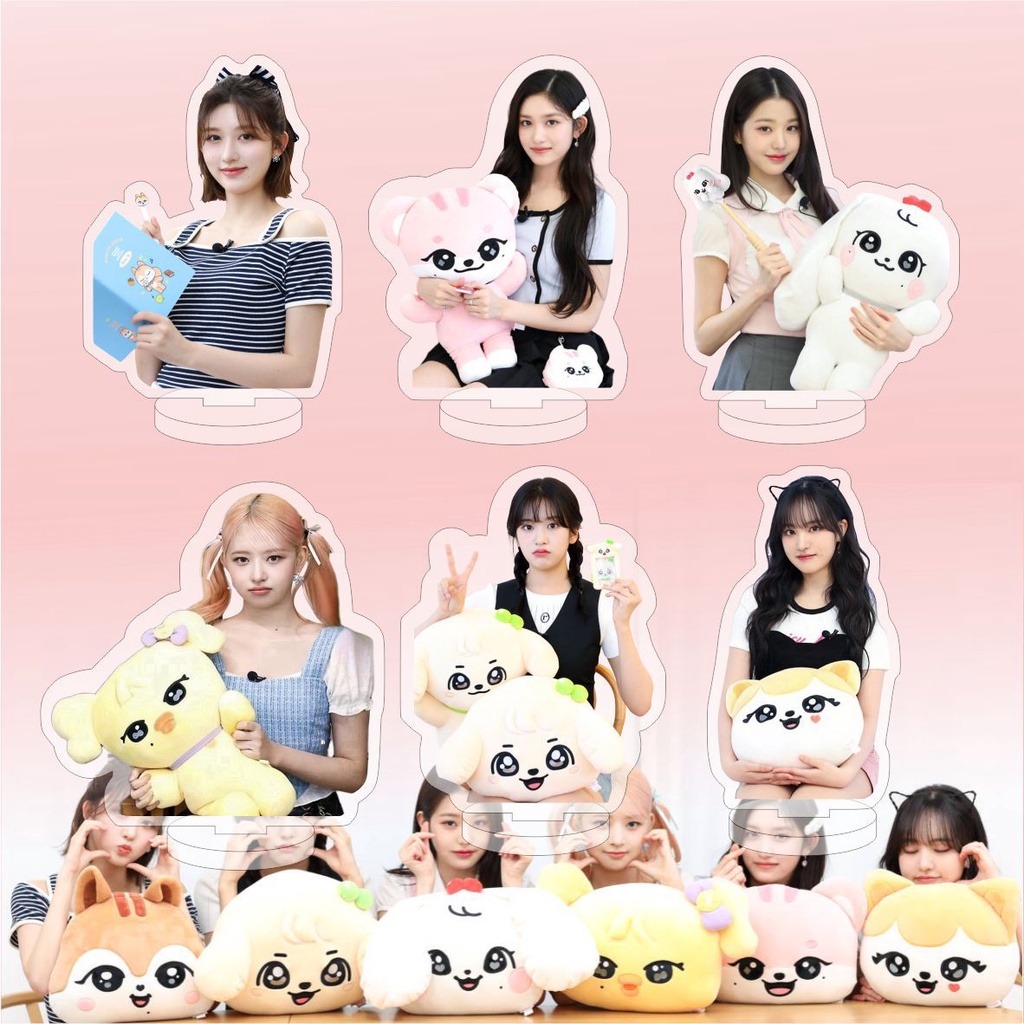 Kpop IVE New Acrylic Double Sided Standing Plaque Tabletop