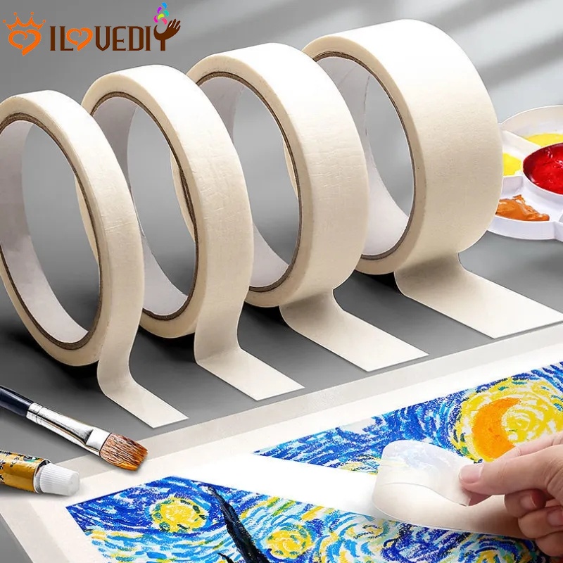 20M White Masking Tape / Drawing No Trace Writable Masking Tape