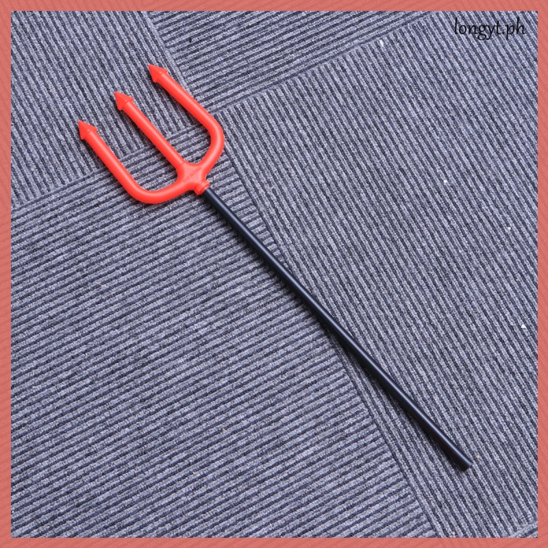 85Zhe [READY STOCK] Devil Pitchfork Halloween Prop Red Devils Costume ...