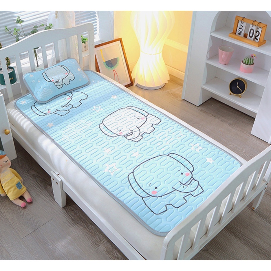 60x120cm cool Latex air conditioner with pillow for baby Tencel Latex
