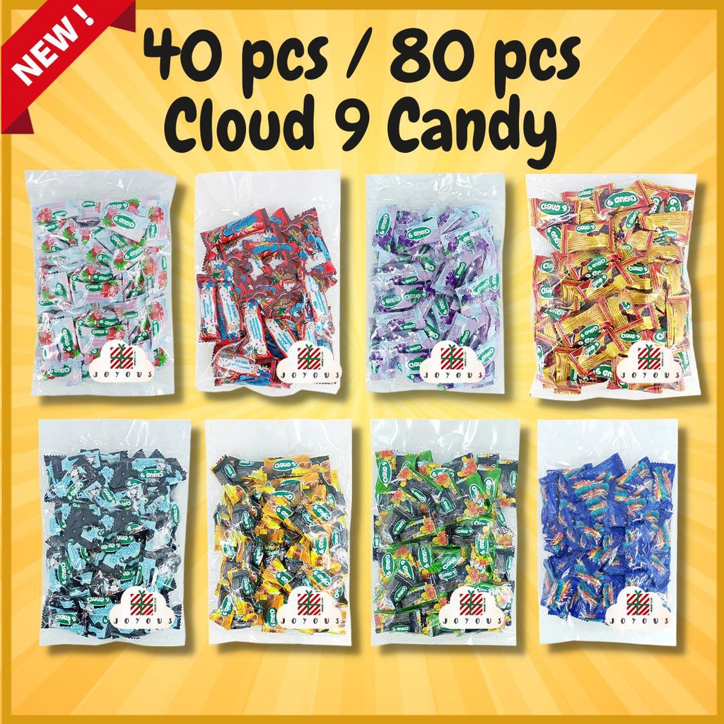 80pcs Jack'n Jill Cloud9 Dynamite Candy[Strawberry/Blueberry/Butter