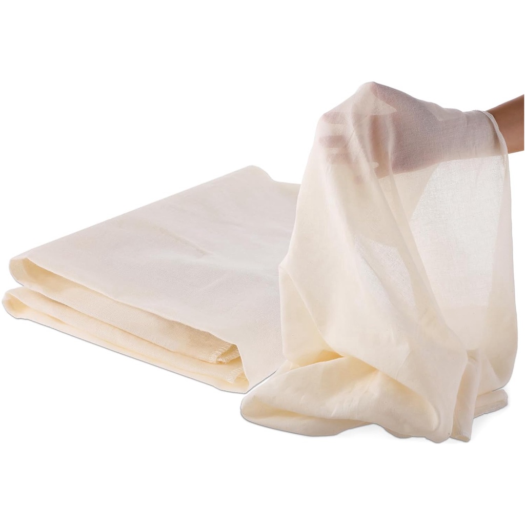Cheesecloth for Straining Grade 100 Reusable Unbleached Cotton Fabric