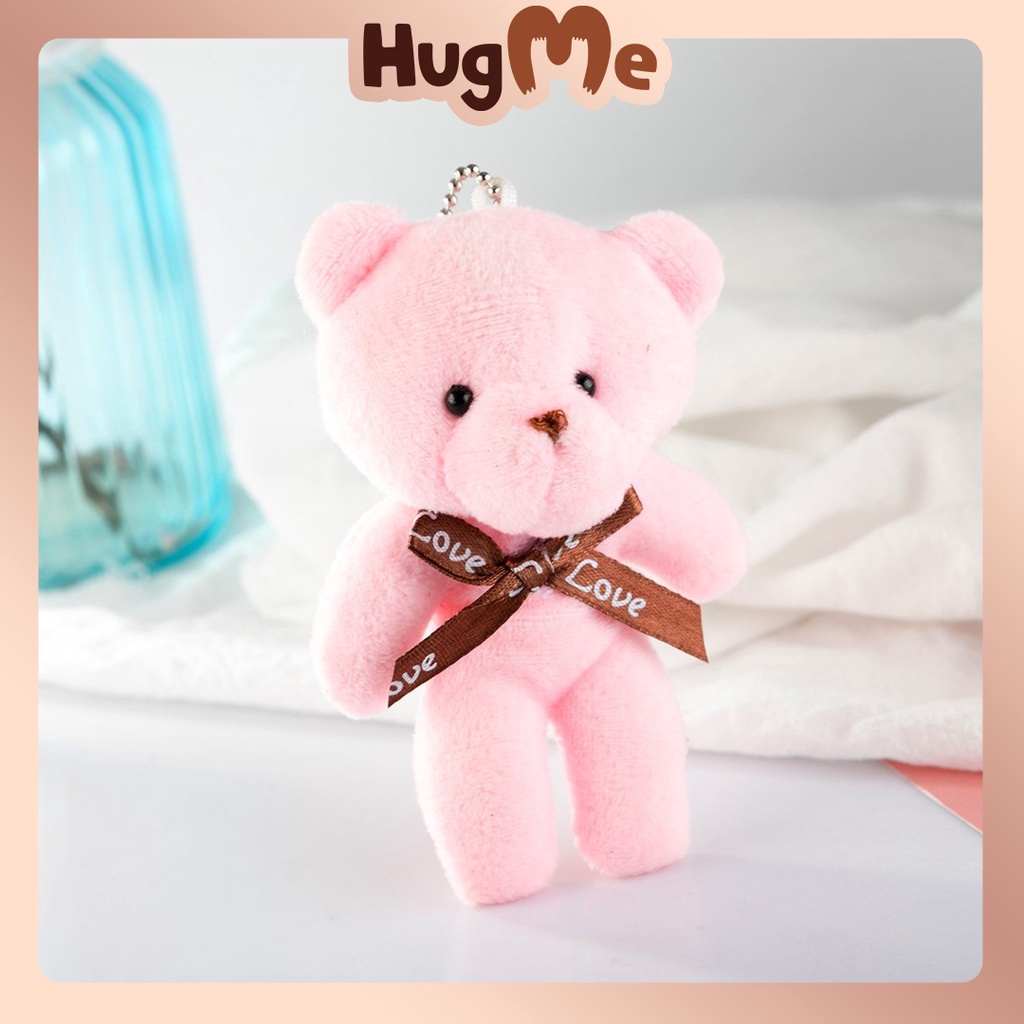 Teddy Bear Keychain for mini Teddy Bear Cartoon Bear Plush bear souvenir  and Christmas Gift
