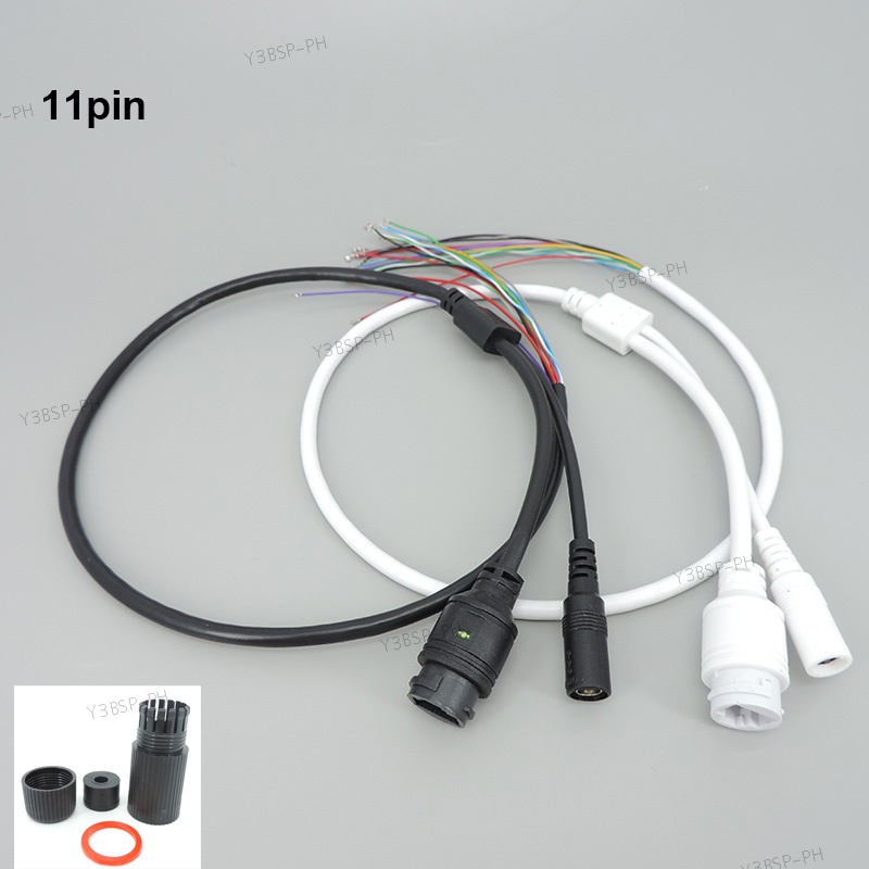 11 core CCTV POE IP network Camera PCB Module video power cable RJ45 DC ...