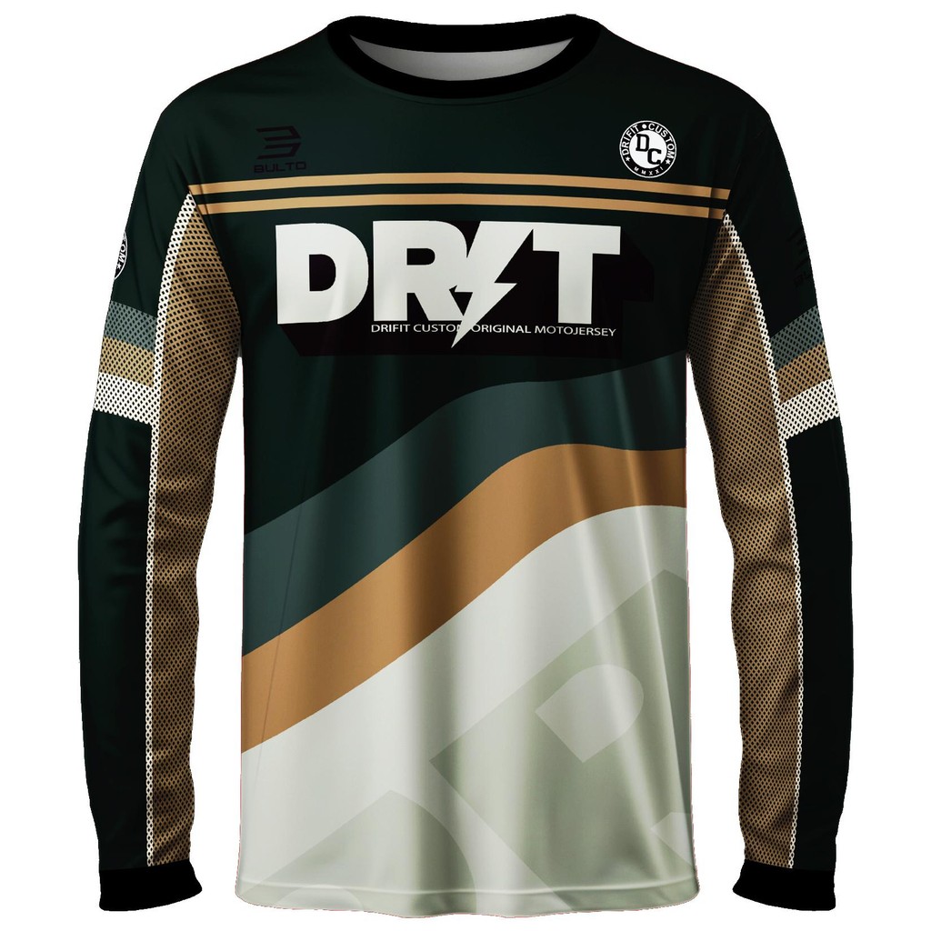 Men's Motorcycle Riding Jersey Drifit Custom Shirt LongSleeve for ...
