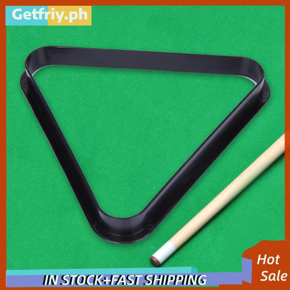 Sturdy Plastic 8 Ball Pool Billiard Table Rack Triangle Rack Standard ...